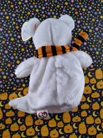 TY Beanie Baby - Quivers, Ghost Bear - October 21, 2002