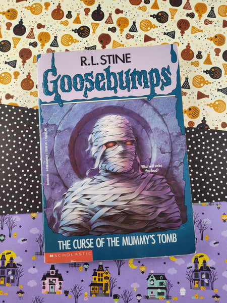 Vintage 1990's R.L. Stine Goosebumps #5, The Curse of the Mummy's Tomb