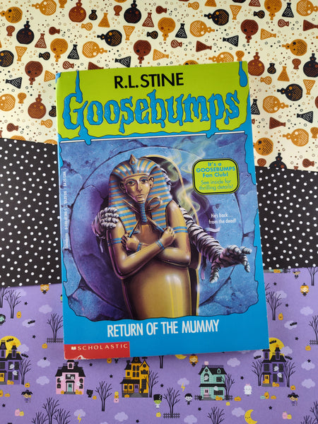 Vintage 1994 1st Printing R.L. Stine Goosebumps #23, Return of the Mummy