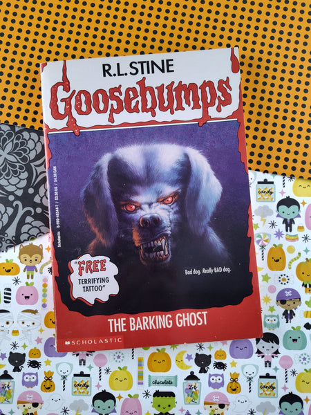 Vintage 1990's 1st Printing R.L. Stine Goosebumps #32, The Barking Ghost