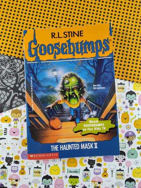 Vintage 1995 1st Printing R.L. Stine Goosebumps #36, The Haunted Mask II