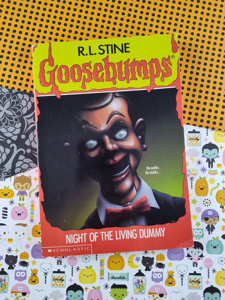 Vintage 1990's R.L. Stine Goosebumps #7, Night of the Living Dummy