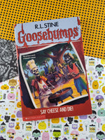 Vintage 1990's R.L. Stine Goosebumps #4, Say Cheese and Die!