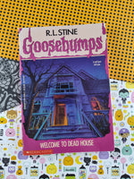 Vintage 1990's R.L. Stine Goosebumps #1, Welcome to Dead House