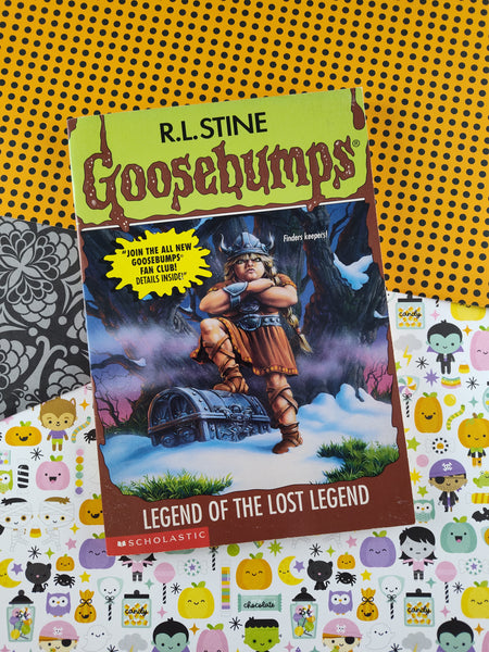 Vintage 1990's R.L. Stine Goosebumps #47, Legend of the Lost Legend