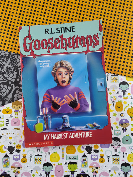 Vintage 1990's R.L. Stine Goosebumps #26, My Hairiest Adventure