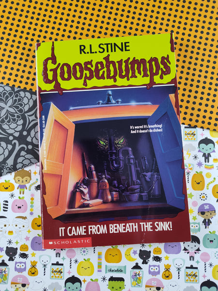 Vintage 1995 1st Printing R.L. Stine Goosebumps #30, It Came From Beneath the Sink!