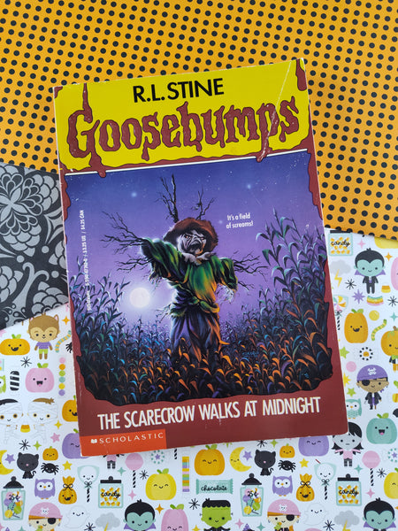 Vintage 1990's R.L. Stine Goosebumps #20, The Scarecrow Walks at Midnight