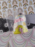 Vintage 1990 Happy Birthday Barbie Pink Dress McDonalds Toy SEALED