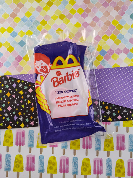 Vintage 1998 Barbie "Teen Skipper" McDonalds Toy SEALED