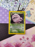 Vintage Rare - Dark Weezing Team Rocket Holographic Pokemon Card 14/82 - VG