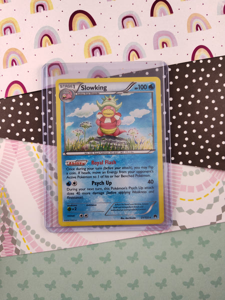 Pokemon TCG - Slowking BREAKPoint Holographic Card 21/122 - NM