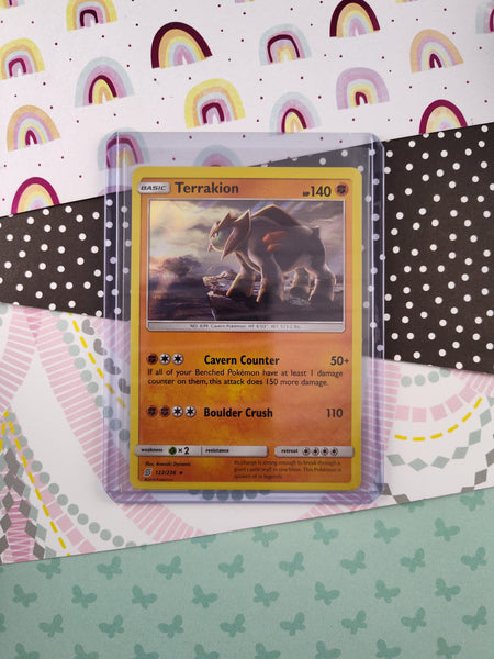 Pokemon TCG - Terrakion Emerging Powers Holographic Card 122/236 - NM