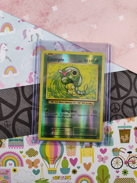 Pokemon TCG - Caterpie Evolutions Reverse Holo Card 3/108 - NM