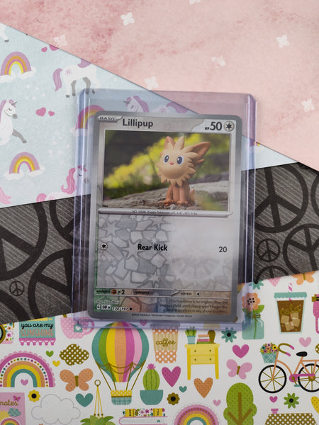 Pokemon TCG - Lillipup Obsidian Flames Reverse Holo Card 170/197 - NM