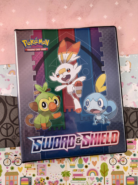 2020 Pokemon Sword And Shield Oversized Jumbo Card Binder, Like New