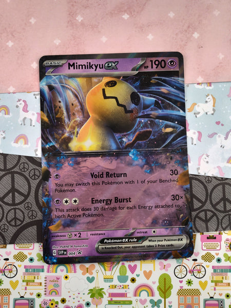 Pokemon TCG - Mimikyu ex Black Star Promo Jumbo Full Art Holographic C Pfaltzcraftsmore Pokemon TCG - Mimikyu ex Black Star Promo Jumbo Full Art Holographic C Pfaltzcraftsmore
