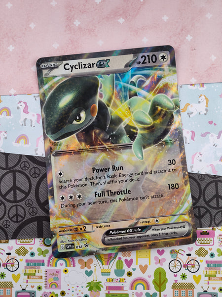 Pokemon TCG - Cyclizar ex Black Star Promo Jumbo Full Art Holographic Pfaltzcraftsmore Pokemon TCG - Cyclizar ex Black Star Promo Jumbo Full Art Holographic Pfaltzcraftsmore