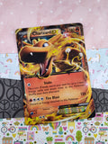 Pokemon TCG - Charizard EX Flashfire Jumbo Full Art Holographic Card 11/106 - HP/Damaged