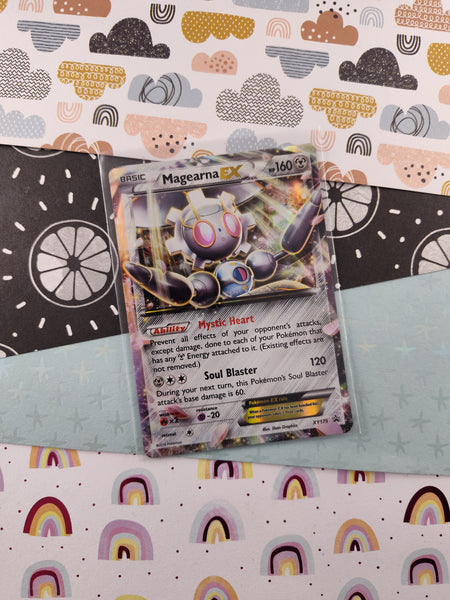 Pokemon TCG - Magearna EX Promo Full Art Holo Card XY175 - VG
