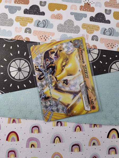 Pokemon TCG - Marowak BREAK BREAKthrough Full Art Holo Card 79/162 - VG