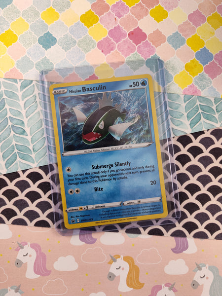 Pokemon TCG - Hisuian Basculin Sword & Shield Promo Holographic Card SWSH273 - NM