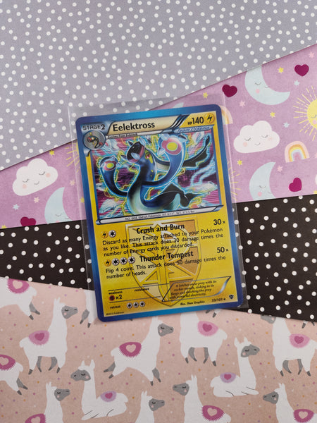 Pokemon TCG - Elektross Plasma Blast (Horizontal Lined) Holographic Card 33/101 - VG