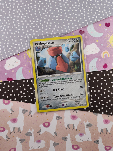 Pokemon TCG - Probopass Platinum Holographic Card 7/99 - LP