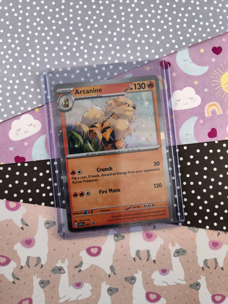 Pokemon TCG - Arcanine Black Star Promo (Cosmos) Holographic Card #011 - NM