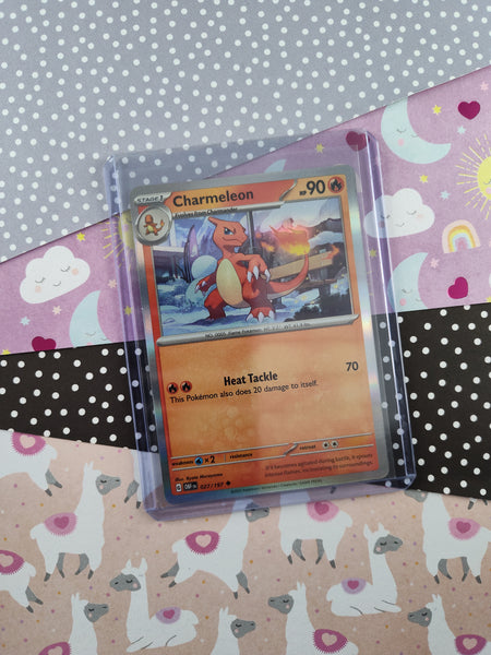 Pokemon TCG - Charmeleon Obsidian Flames Holographic Card 027/197 - NM