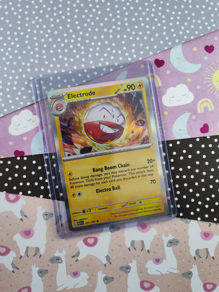 Pokemon TCG - Electrode Scarlet & Violet Holographic Card 101/165 - NM