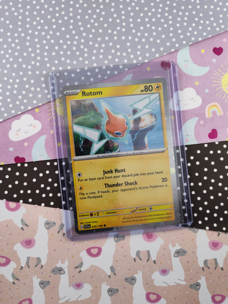 Pokemon TCG - Rotom Scarlet & Violet (Cosmic) Holographic Card 070/198 - NM