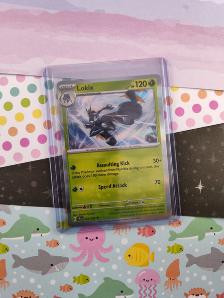 Pokemon TCG - Lokix Paldea Evolved Holographic Card 021/193 - NM
