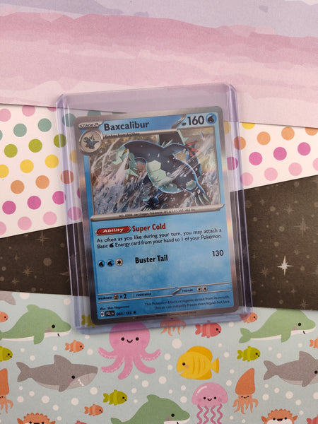 Pokemon TCG - Baxcalibur Paldea Evolved Holographic Card 060/193 - NM