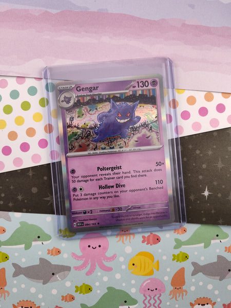 Pokemon TCG - Gengar Scarlet & Violet Holographic Card 094/165 - NM