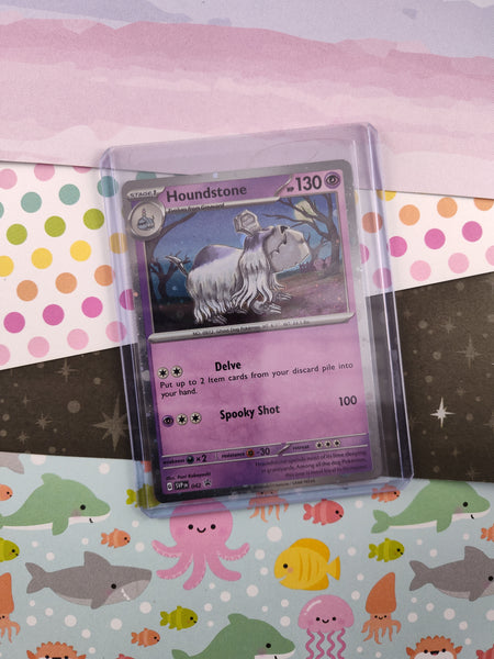 Pokemon TCG - Houndstone Black Star Promo (Cosmos) Holographic Card #042 - NM