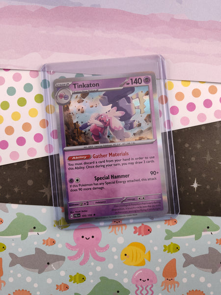 Pokemon TCG - Tinkaton Paldea Evolved Holographic Card 105/193 - NM