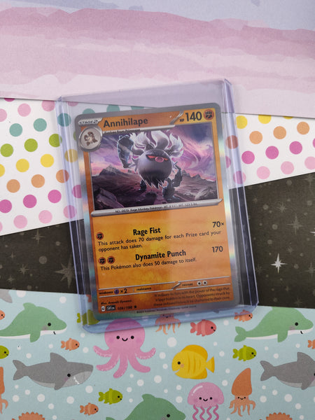 Pokemon TCG - Annihilape Scarlet & Violet Holographic Card 109/198 - NM