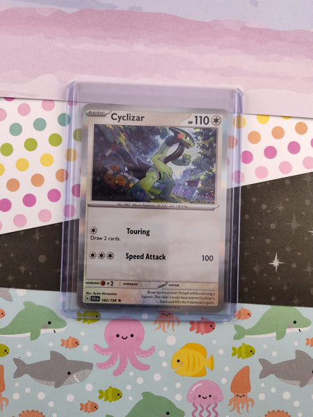 Pokemon TCG - Cyclizar Scarlet & Violet Holographic Card 164/198 - NM