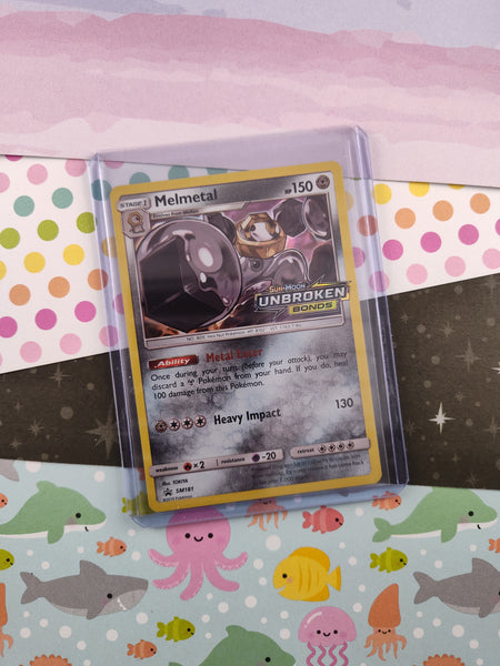Pokemon TCG - Melmetal Sun & Moon Promo Holographic Card SM181 - NM