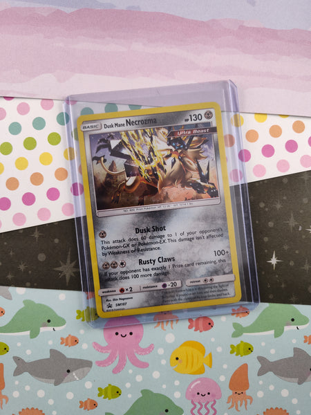 Pokemon TCG - Dark Mane Necrozma Sun & Moon Promo Holographic Card SM107 - NM