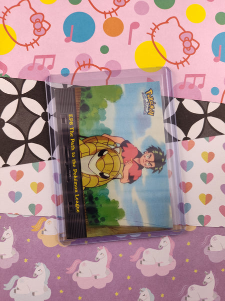 Vintage 1998 Topps 1st Edition Blue Label EP8 The Path to the Pokemon League TV Animation Non-Holo Pokemon Card - NM Vintage 1998 Topps 1st Edition Blue Label EP8 The Path to the Pokemon League TV Animation Non-Holo Pokemon Card - NM