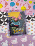Vintage 1998 Topps Black Label Pokemon the 1st Movie #E3 of 12 "Venusaur" Non-Holo Pokemon Card - NM
