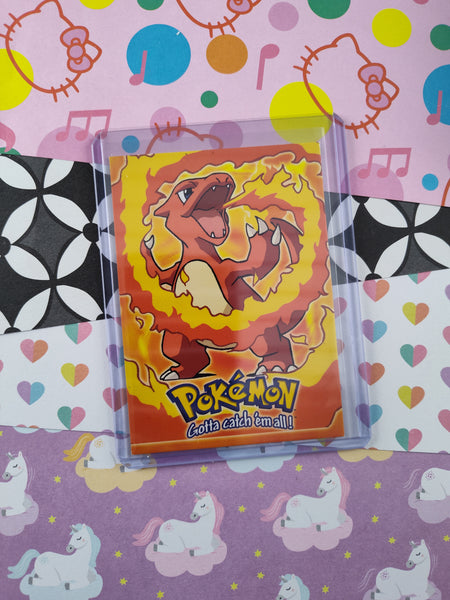 Vintage 1998 Topps 1st Edition Blue Label Pokemon the 1st Movie #E5 of 12 "Charmeleon" Non-Holo Pokemon Card - NM