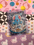 Vintage 1998 Topps 1st Edition Blue Label TV Animation Edition #72 Tentacool Non-Holo Pokemon Card - NM