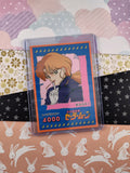 Vintage 1990's (Japanese) Sailor Moon Trading Vending Non-Holo Sticker Power 4000 - NM