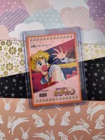 Vintage 1990's (Japanese) Sailor Moon Trading Vending Non-Holo Sticker Power 4000 - NM