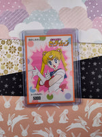 Vintage 1990's (Japanese) Sailor Moon Trading Vending Non-Holo Sticker Power 5000 - NM