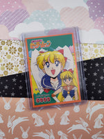 Vintage 1990's (Japanese) Sailor Moon Trading Vending Non-Holo Sticker Power 6000 - NM