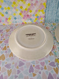 Vintage Temper-Ware by Lenox "Magic Garden" Appetizer/Dessert Plate Set/2